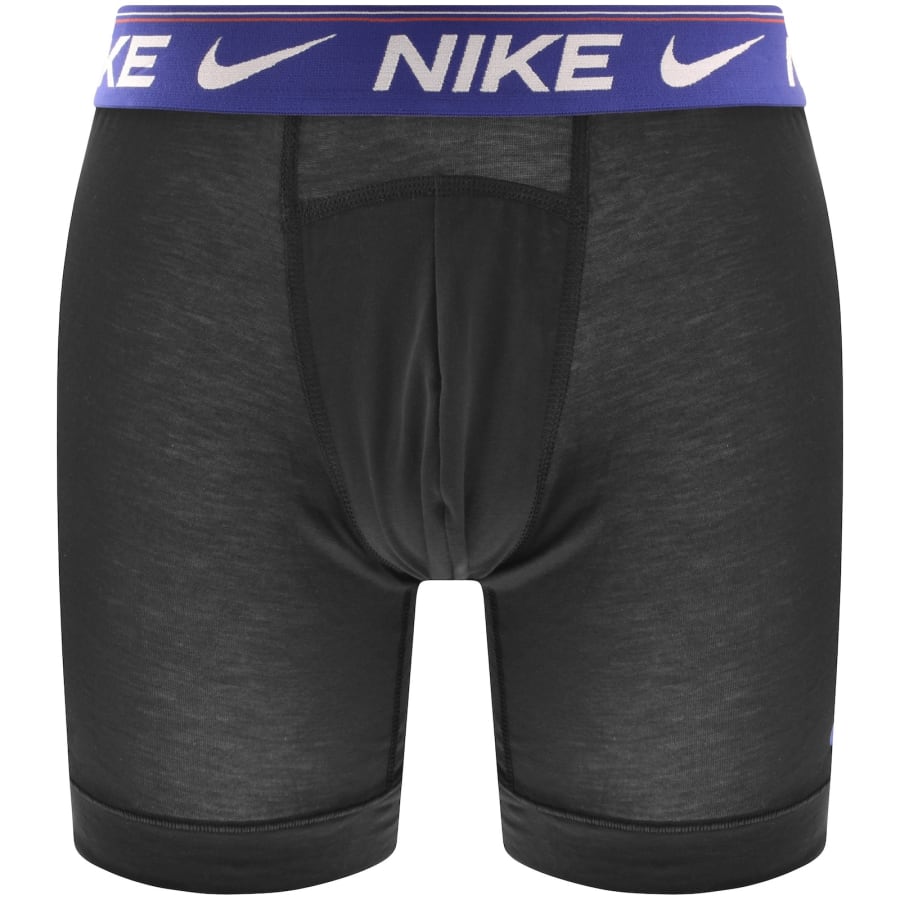 Image number 3 for Nike Ultra Comfort 3 Pack Boxer Briefs Black