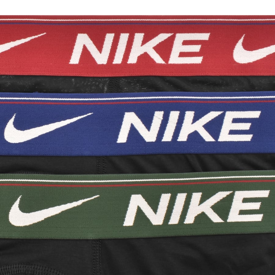 Image number 5 for Nike Ultra Comfort 3 Pack Boxer Briefs Black