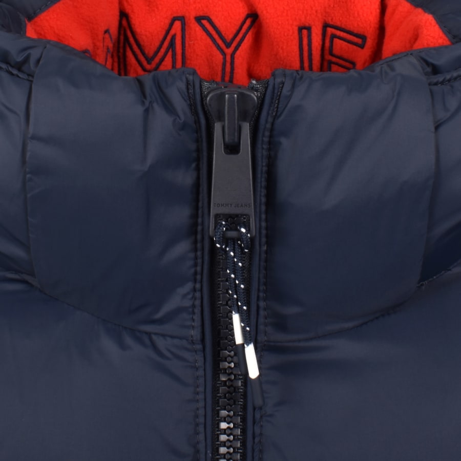 Image number 4 for Tommy Jeans Essential Down Jacket Navy