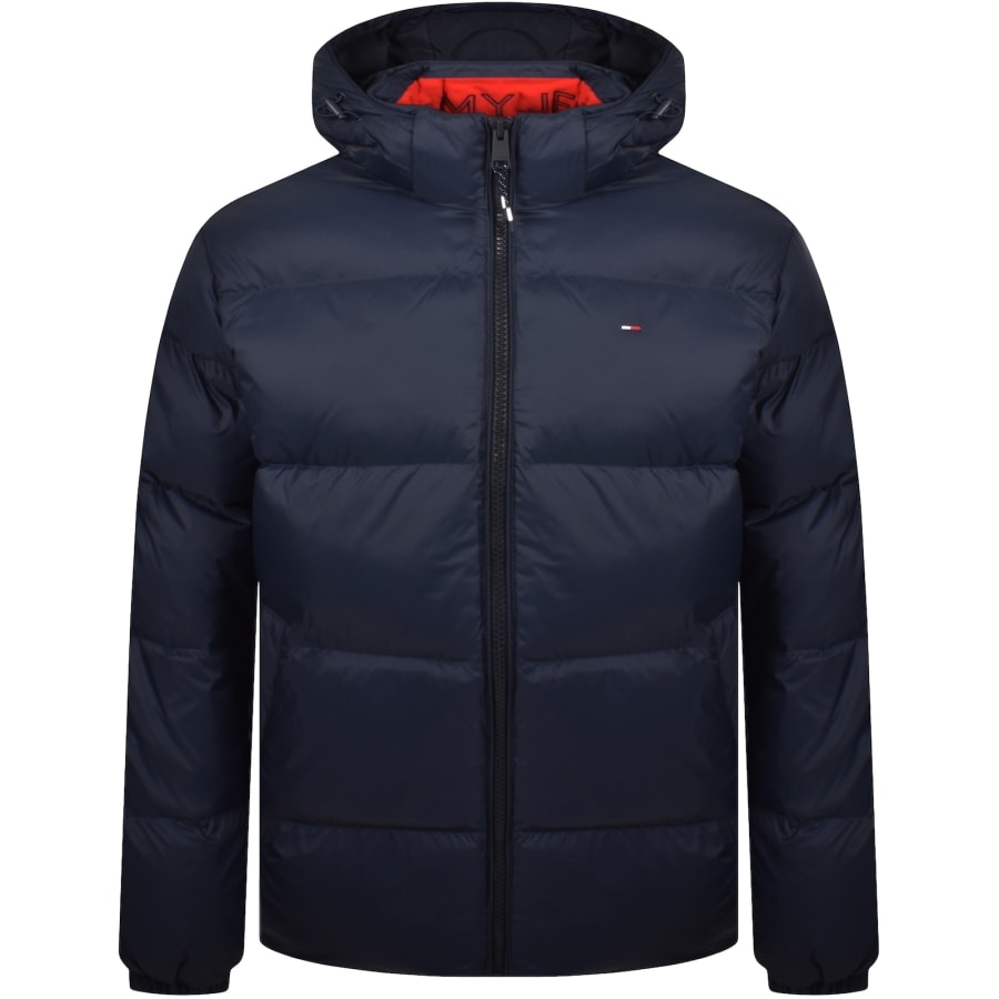 Image number 1 for Tommy Jeans Essential Down Jacket Navy