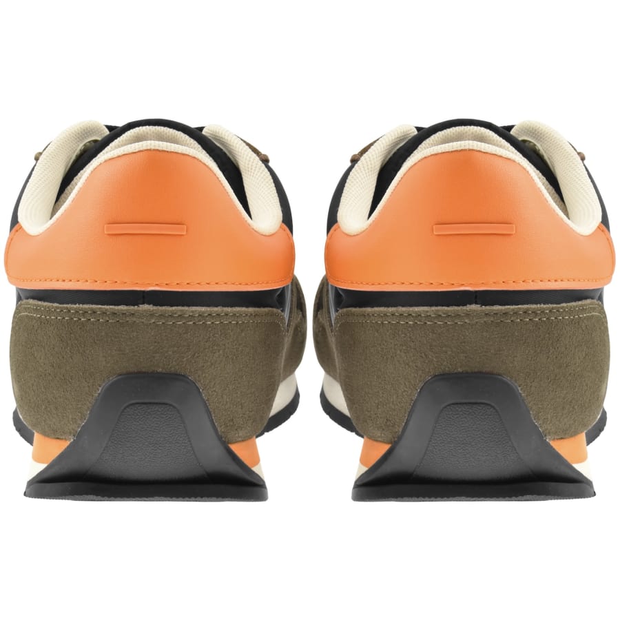 Image number 2 for BOSS Levon Runner Trainers Open Brown