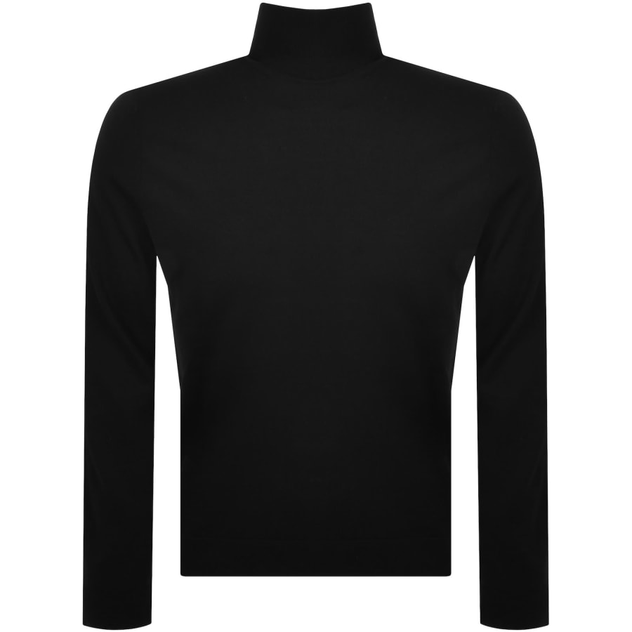 Image number 1 for BOSS Helixon Wool Knit Jumper Black