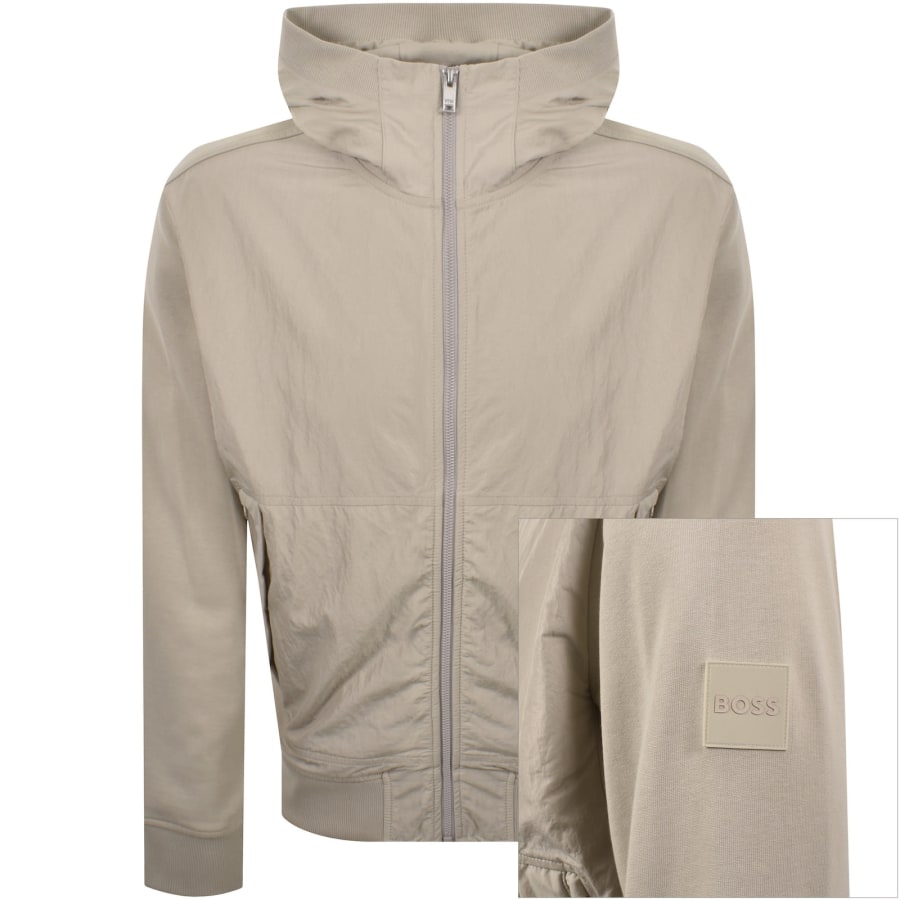 Image number 1 for BOSS ZE Protective Jacket Beige