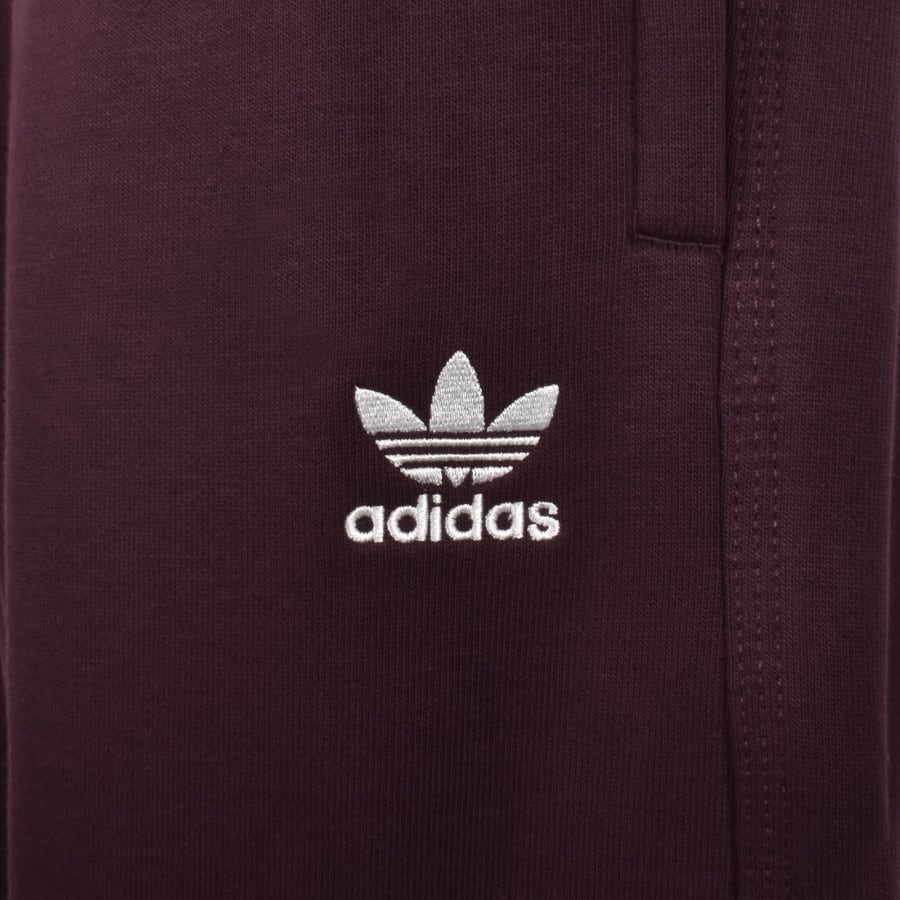 Image number 3 for adidas Originals Essential Joggers Burgundy