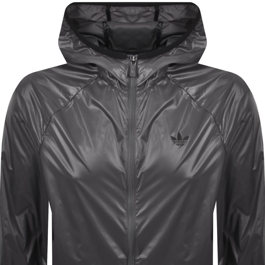 Image number 2 for adidas Originals Metal Windbreaker Jacket Grey