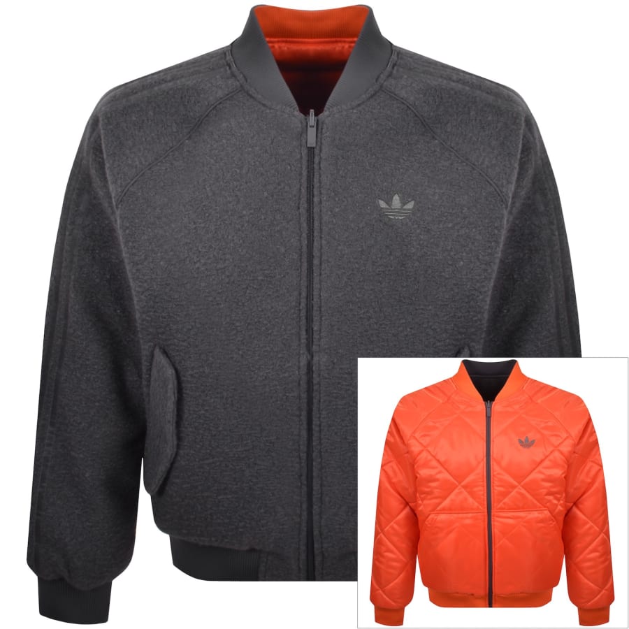 Image number 1 for adidas Originals Reversible Jacket Grey