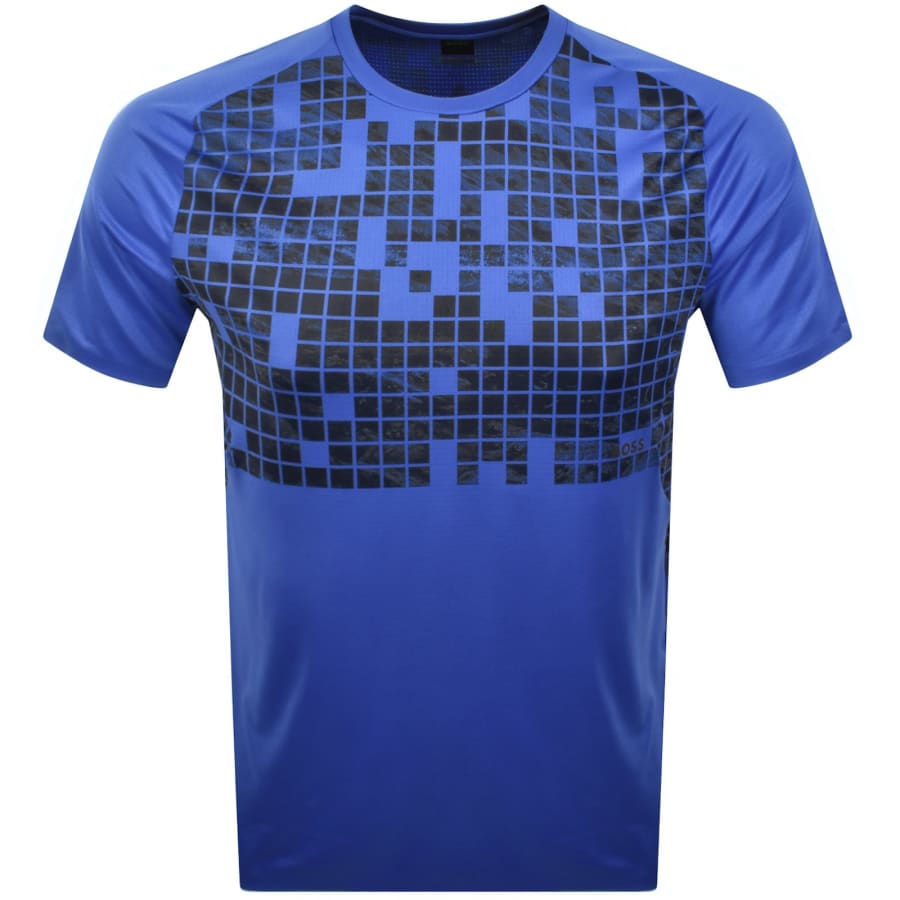 Image number 1 for BOSS TS Jump Tech T Shirt Blue