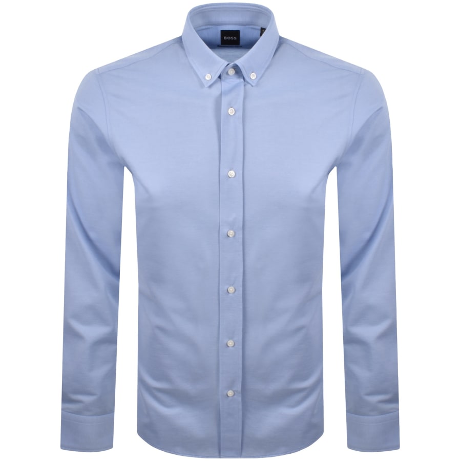 Image number 1 for BOSS P Joe Long Sleeve Shirt Blue