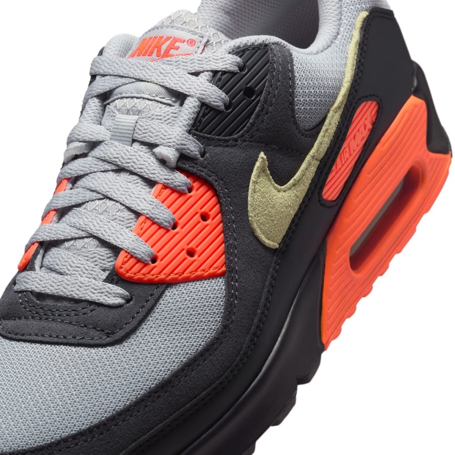 Image number 4 for Nike Air Max 90 Trainers Grey