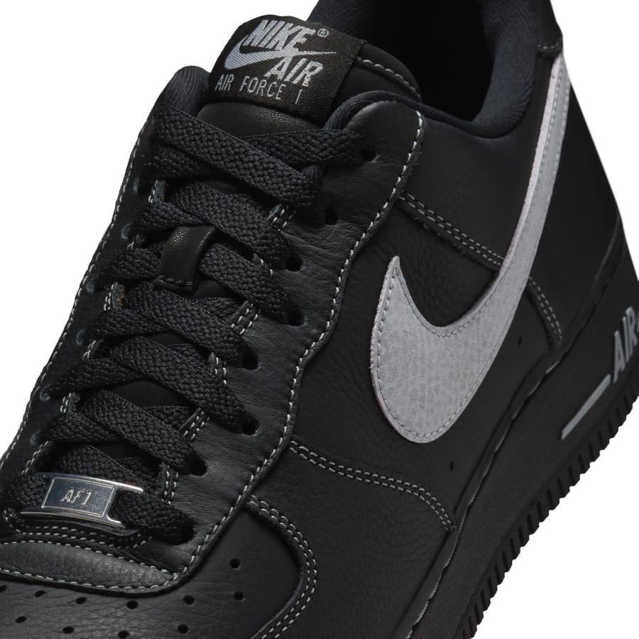 Image number 5 for Nike Air Force 1 Trainers Black