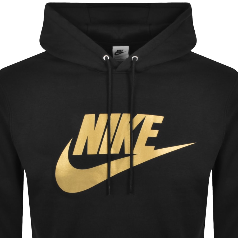 Image number 2 for Nike Swoosh Logo Hoodie Black