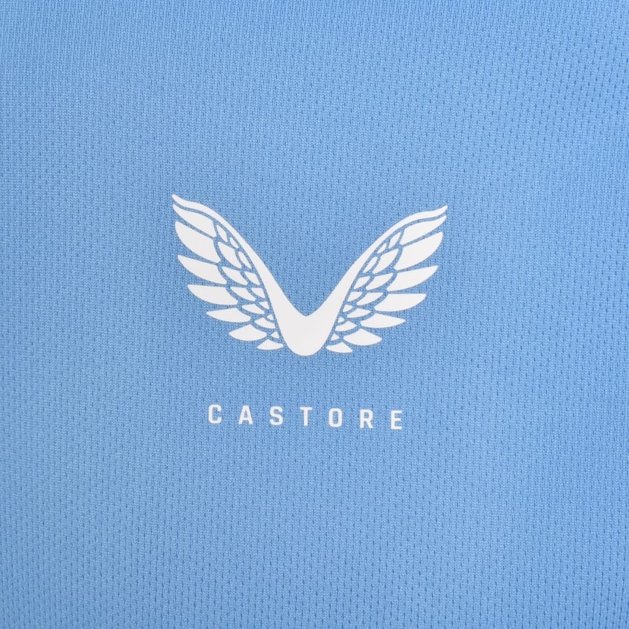 Image number 3 for Castore Adapt Quarter Zip Sweatshirt Cool Blue