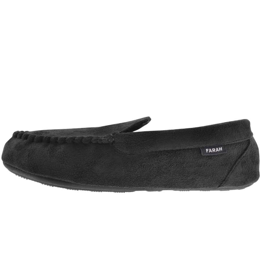 Image number 2 for Farah Nicken Mule Slippers Black