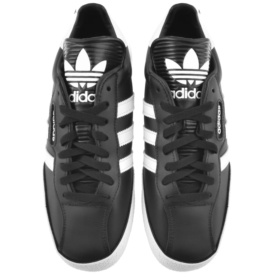 Image number 3 for adidas Originals Samba Super Trainers Black