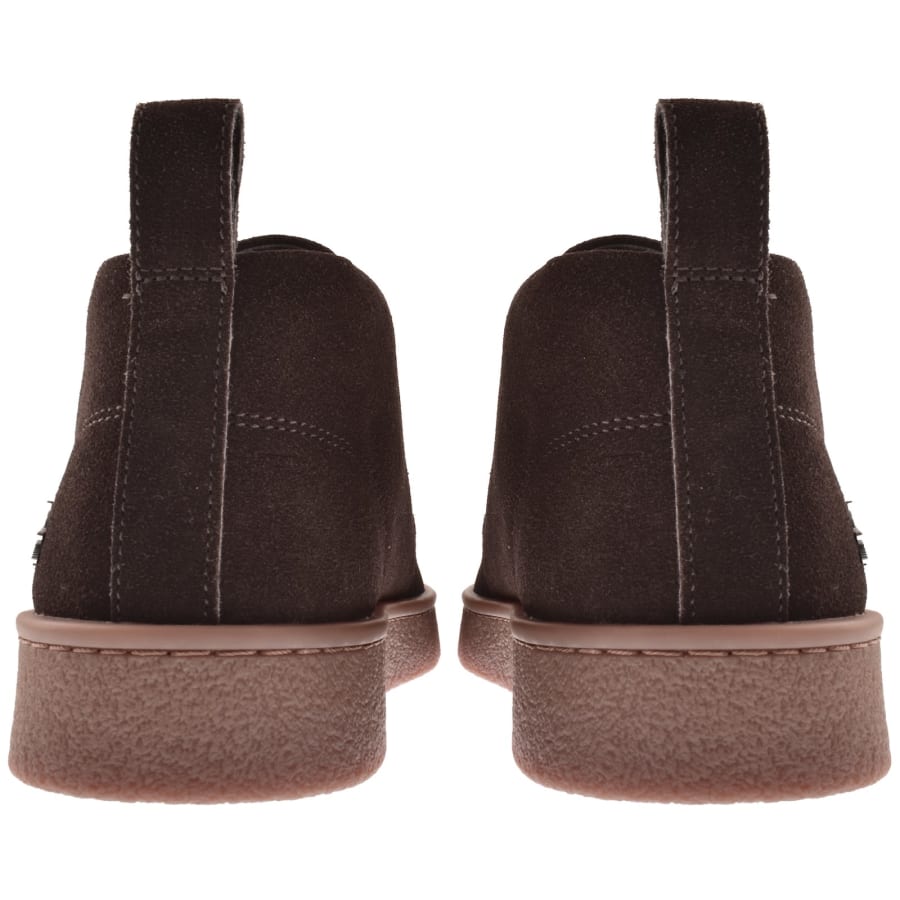 Image number 2 for Lacoste Baseshot Chukka Trainers Brown