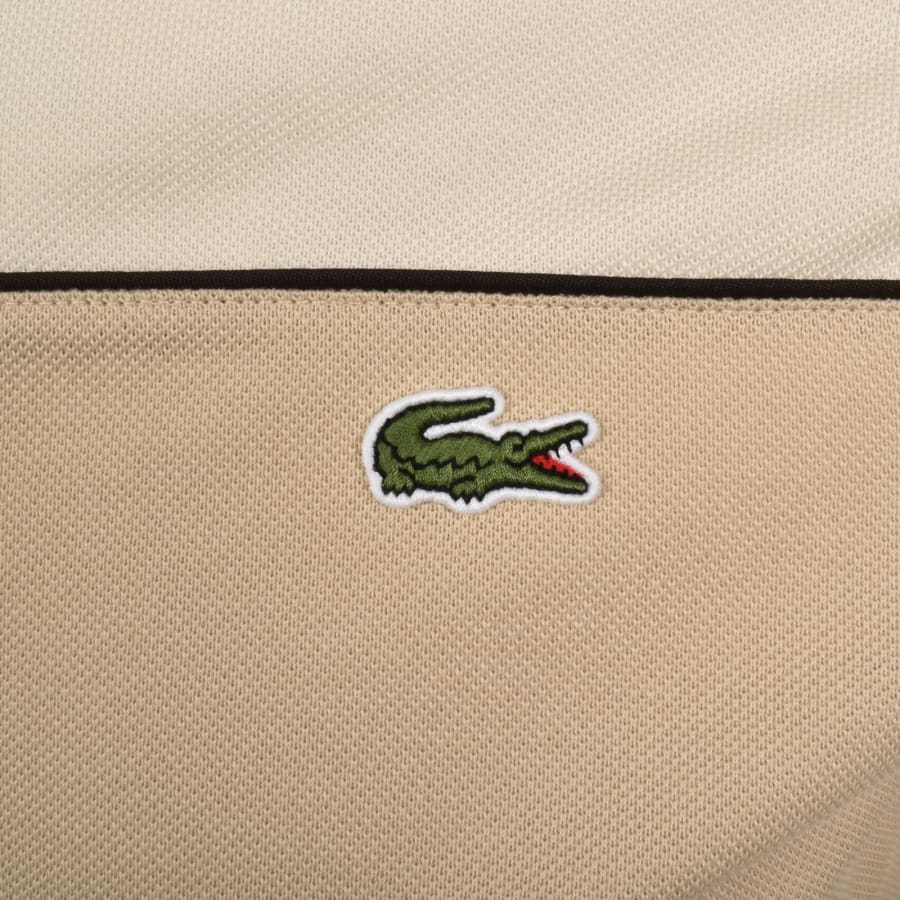 Image number 3 for Lacoste Chemise Polo T Shirt Cream