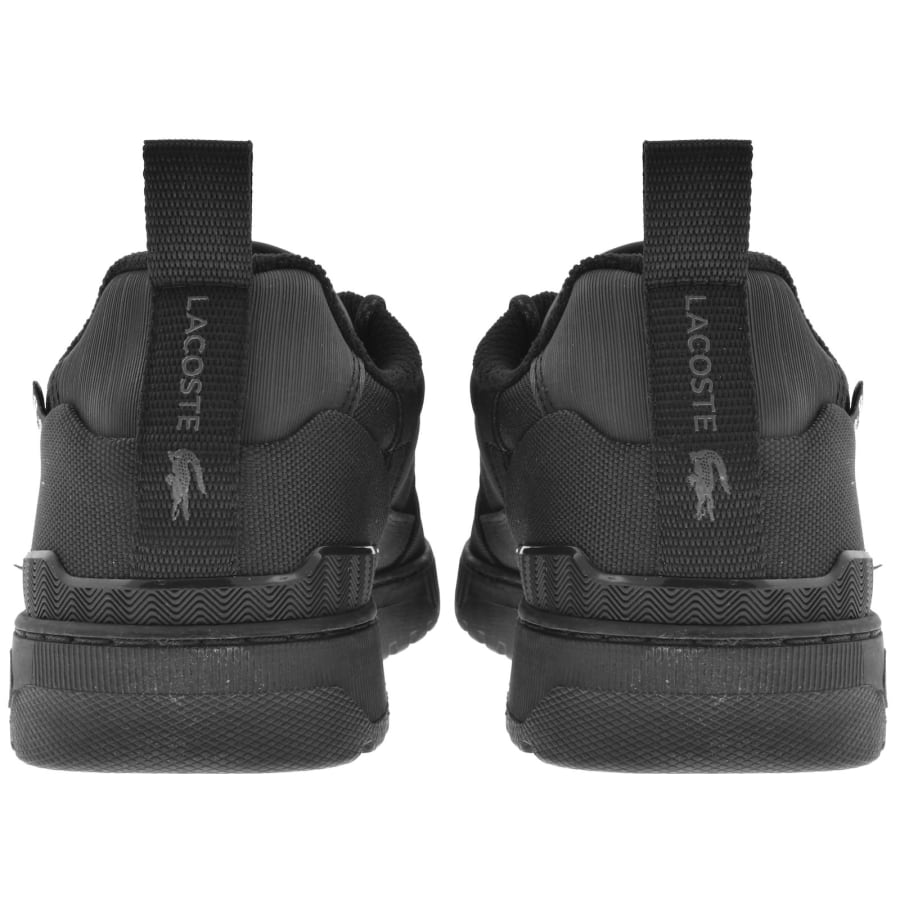Image number 2 for Lacoste T Clip Winter Trainers Black