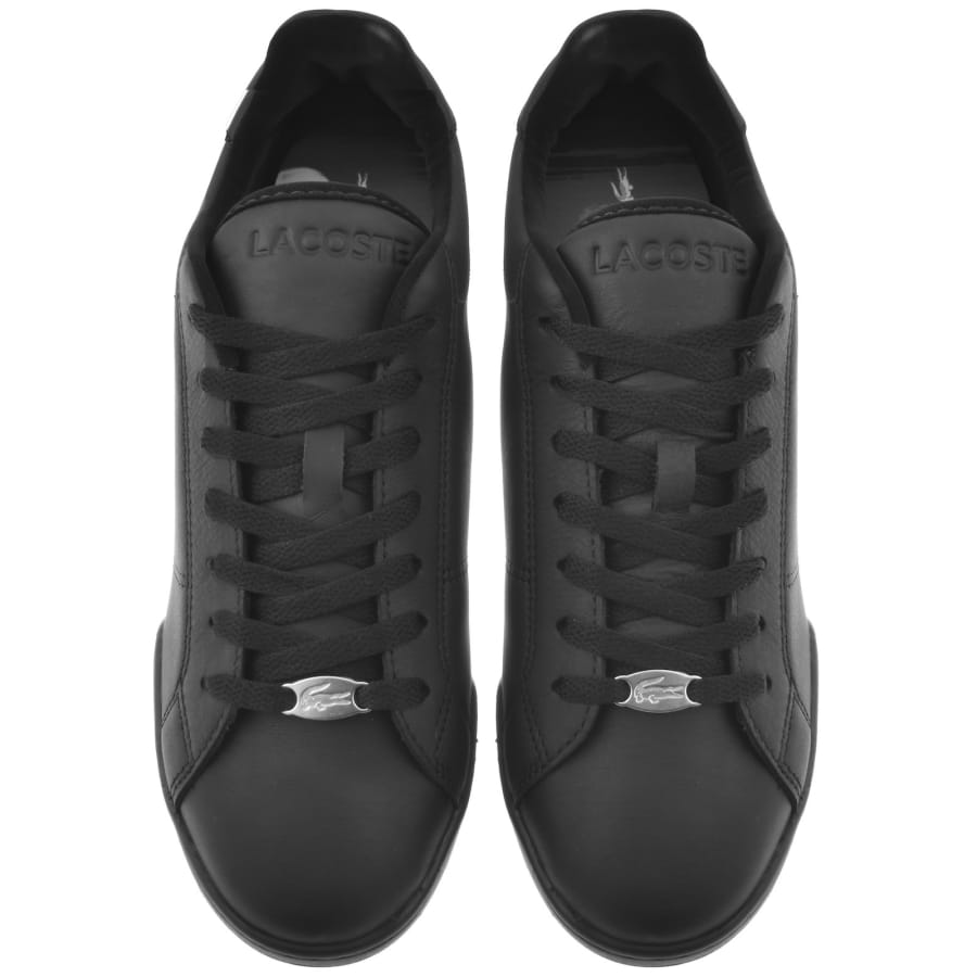 Image number 3 for Lacoste Carnaby Cup Trainers Black