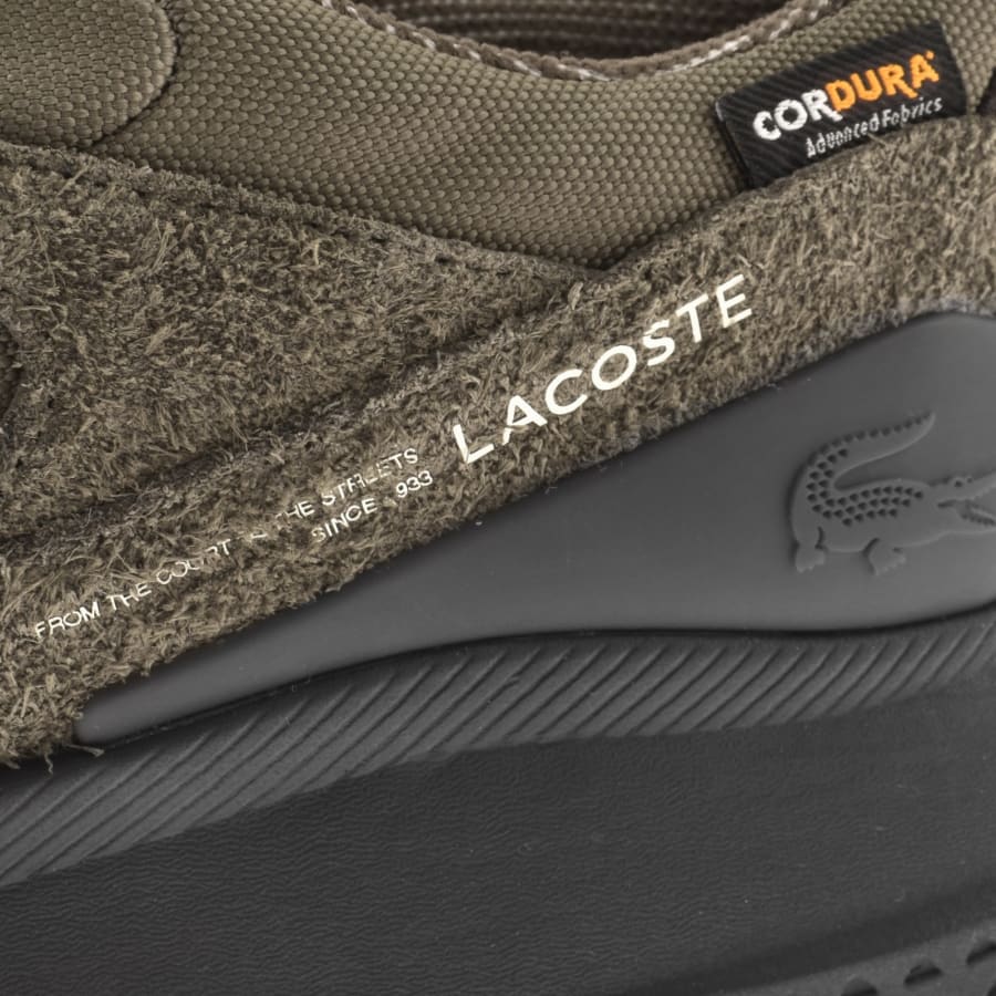 Image number 4 for Lacoste L003 EVO 225 Trainers Dark Brown