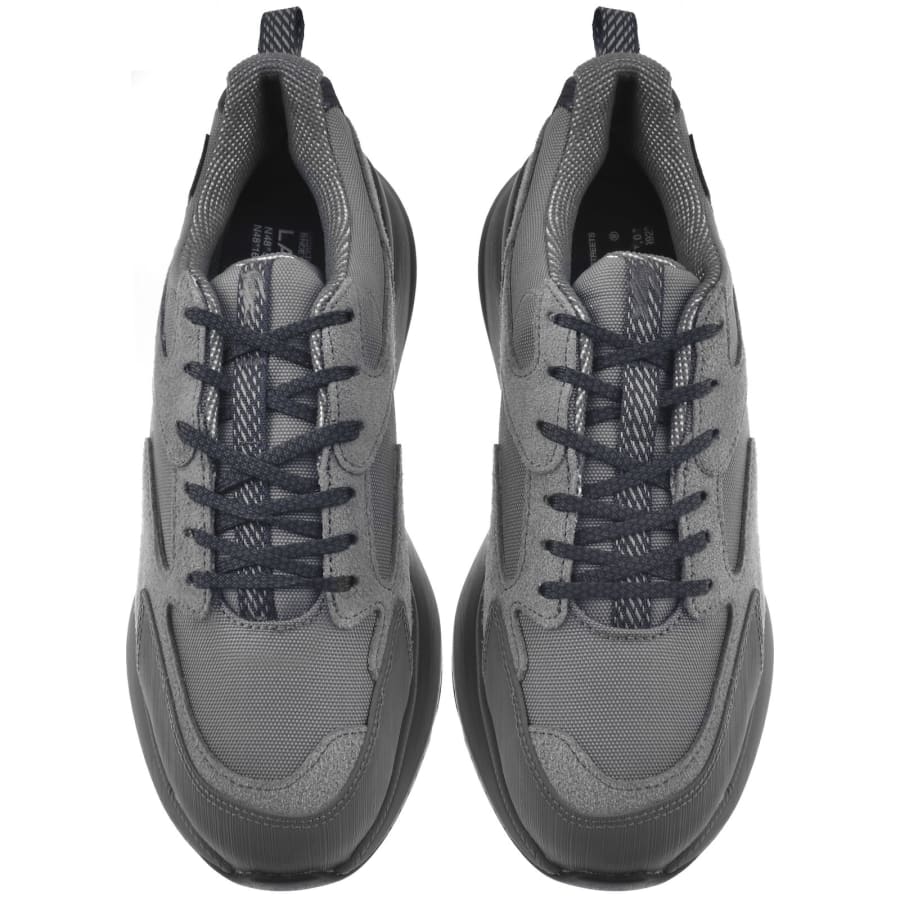 Image number 3 for Lacoste L003 EVO 225 Trainers Dark Grey