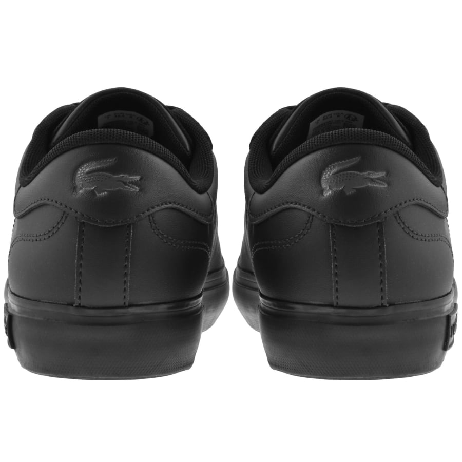 Image number 2 for Lacoste Powercourt 125 2 Trainers Black