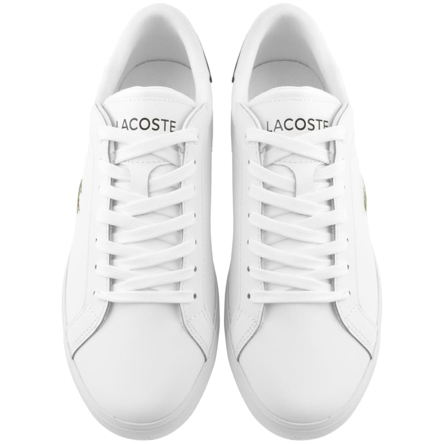 Image number 3 for Lacoste Powercourt 125 2 Trainers White