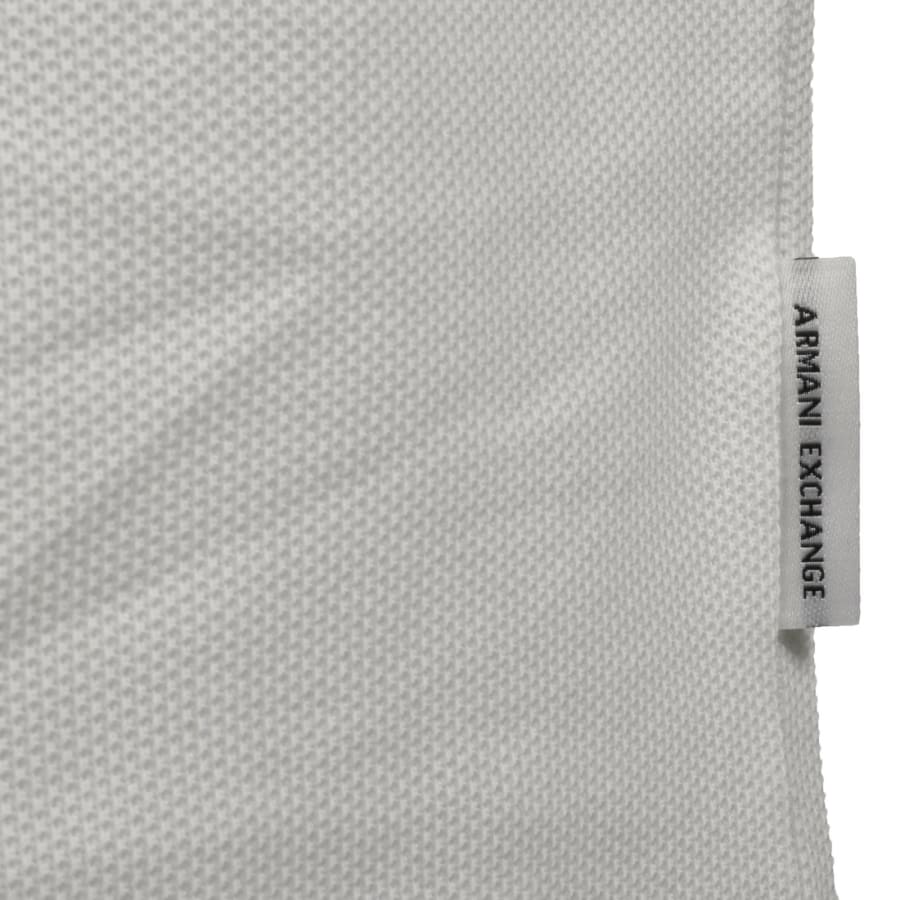 Image number 4 for Armani Exchange Polo T Shirt Off White