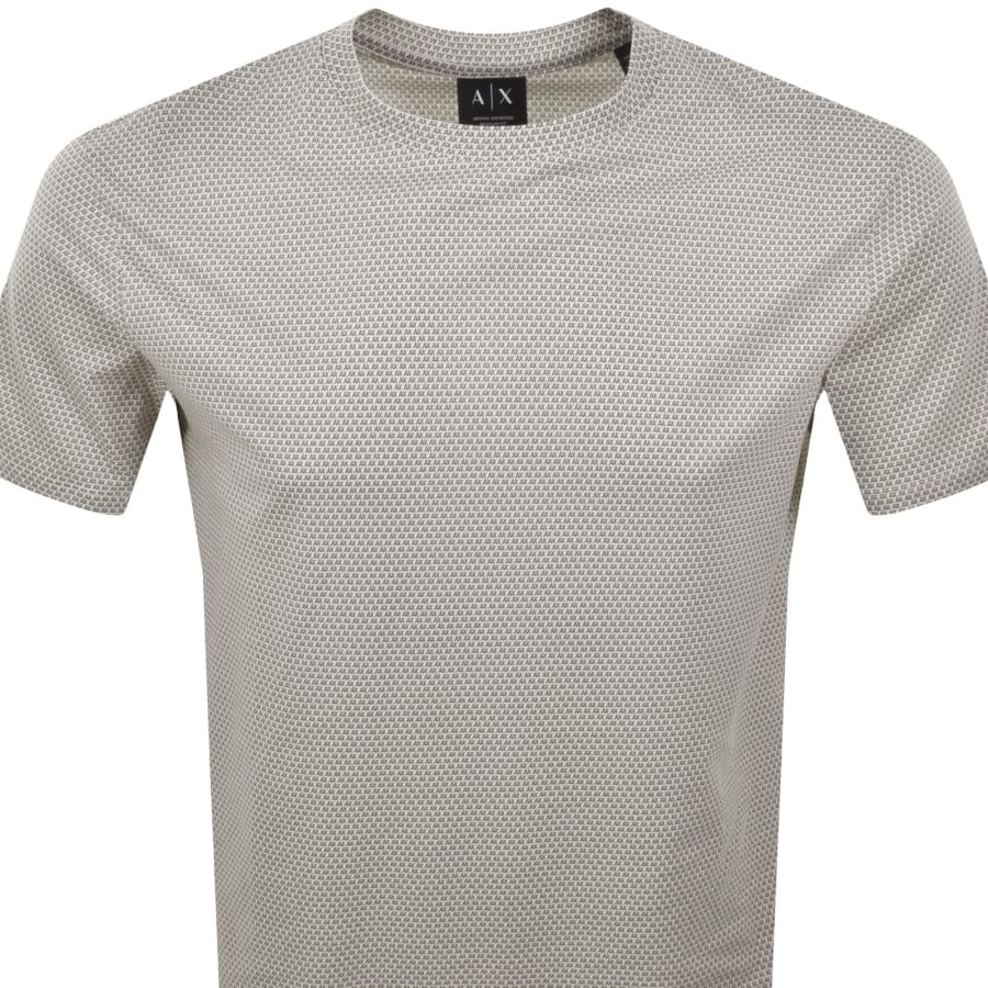 Image number 2 for Armani Exchange Micro Logo T Shirt White