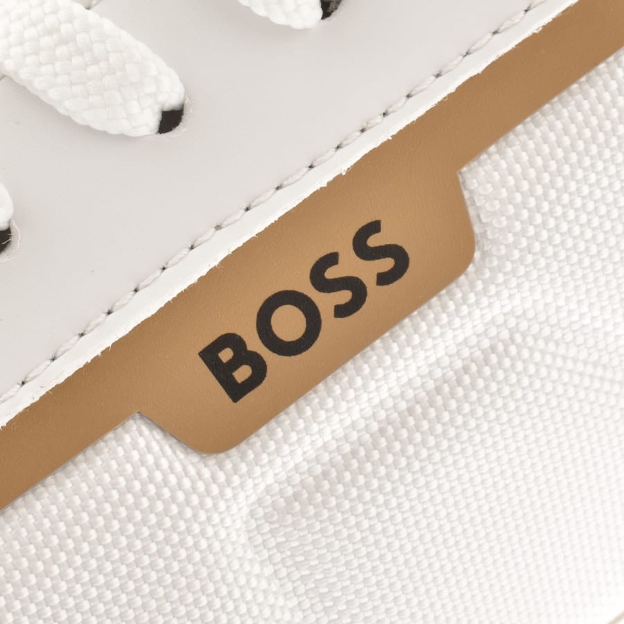 Image number 4 for BOSS Nitan Trainers Open White