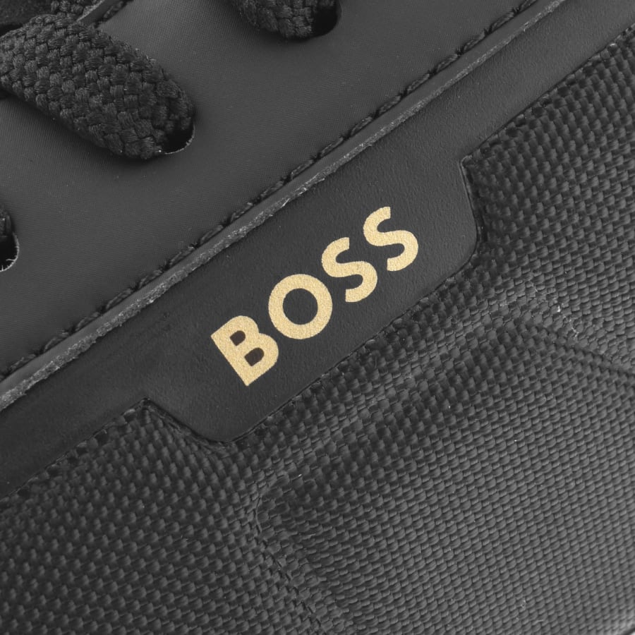 Image number 4 for BOSS Nitan Trainers Black