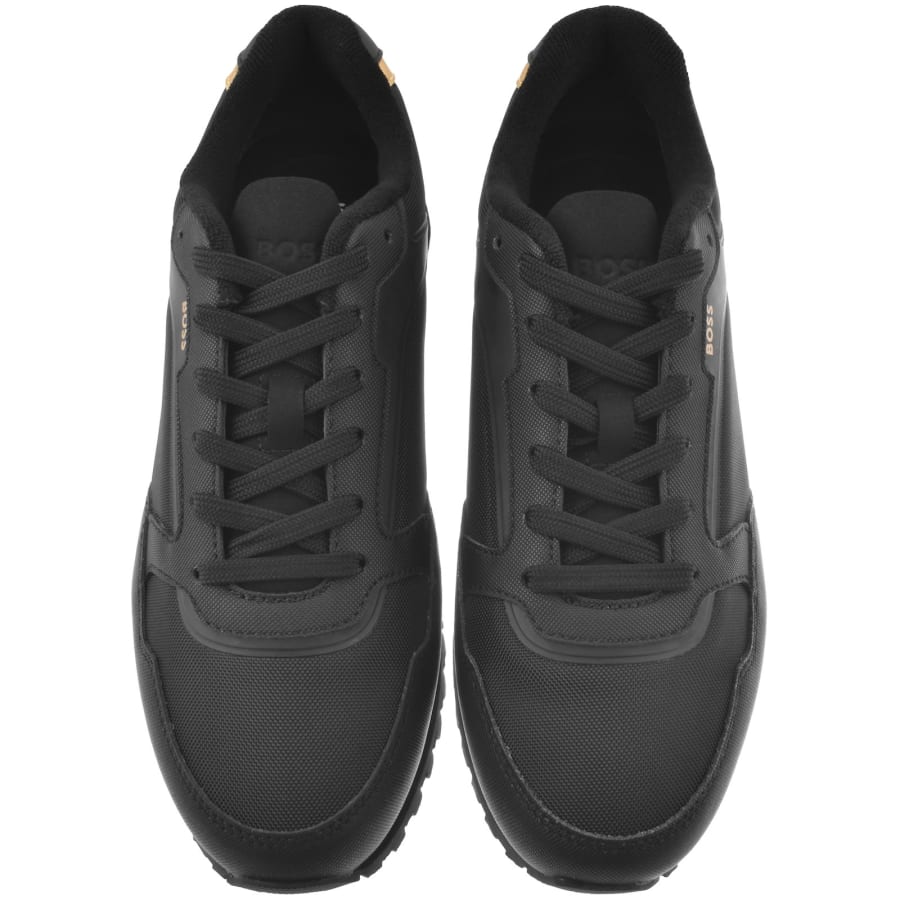 Image number 3 for BOSS Parkour L Runner Trainers Black