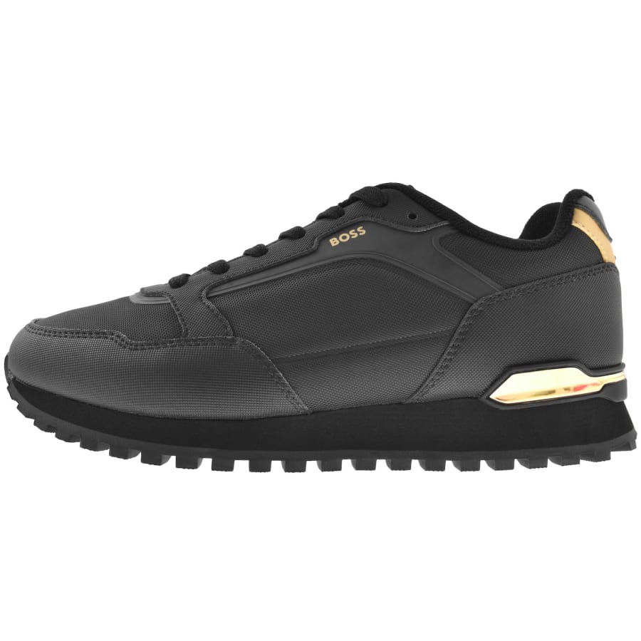 Image number 1 for BOSS Parkour L Runner Trainers Black