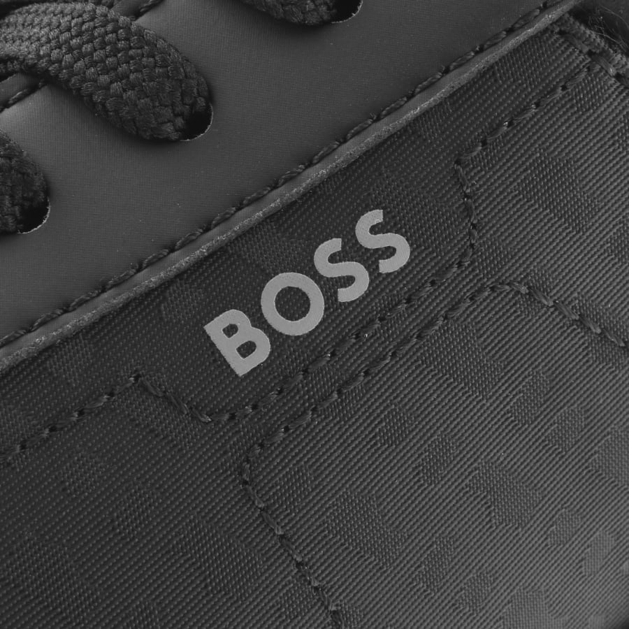 Image number 4 for BOSS Nitan Trainers Black