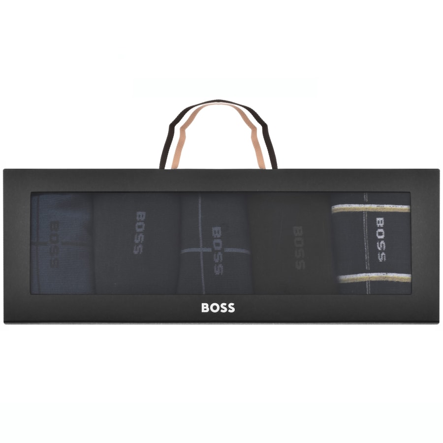 Image number 5 for BOSS 5 Pack Crew Socks