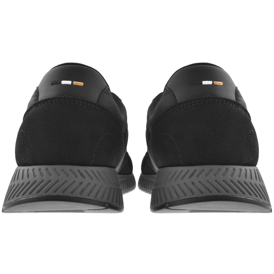 Image number 2 for BOSS Titanium Runner Trainers Black