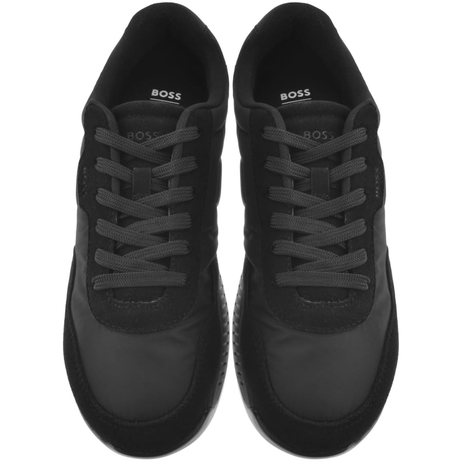 Image number 3 for BOSS Titanium Runner Trainers Black