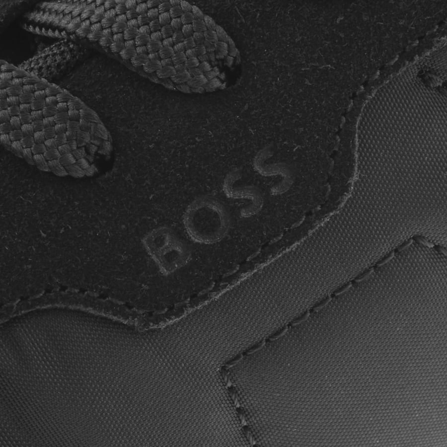 Image number 4 for BOSS Titanium Runner Trainers Black