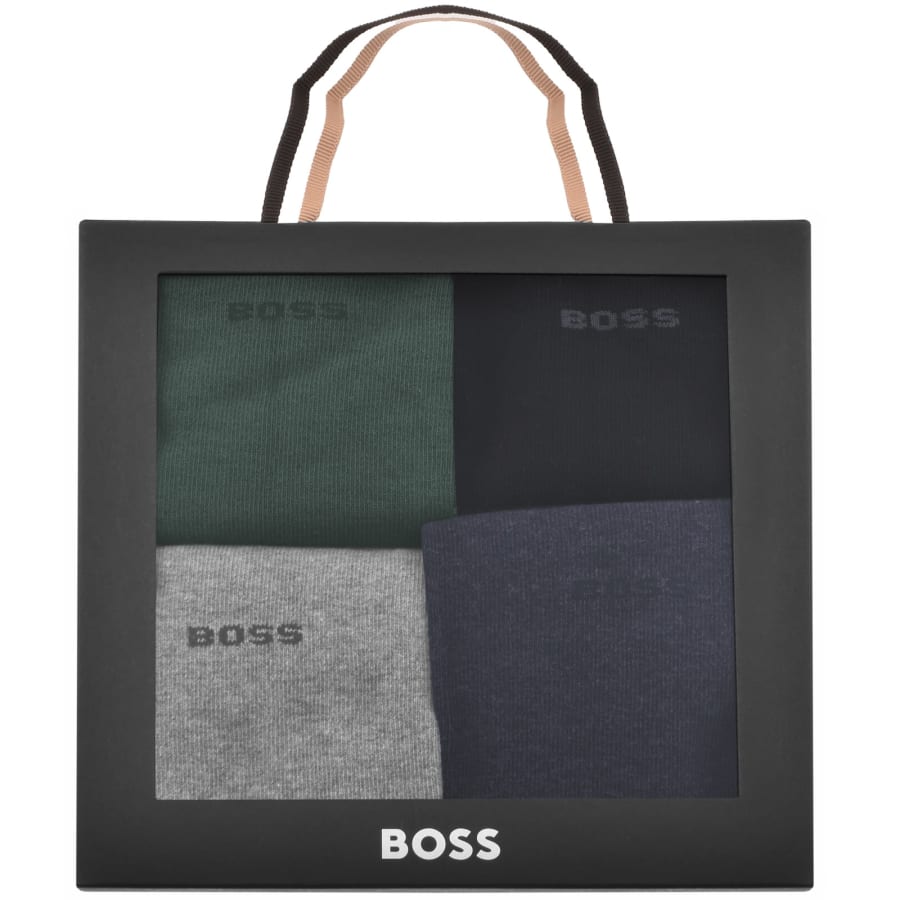 Image number 5 for BOSS 4 Pack Crew Socks