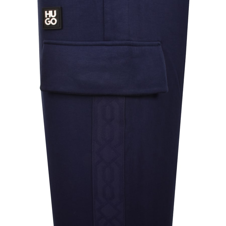 Image number 4 for HUGO Danovopan Joggers Blue