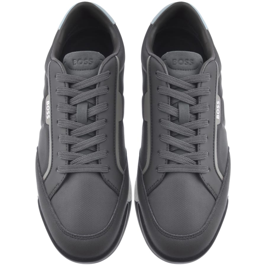 Image number 3 for BOSS Nitan Trainers Navy