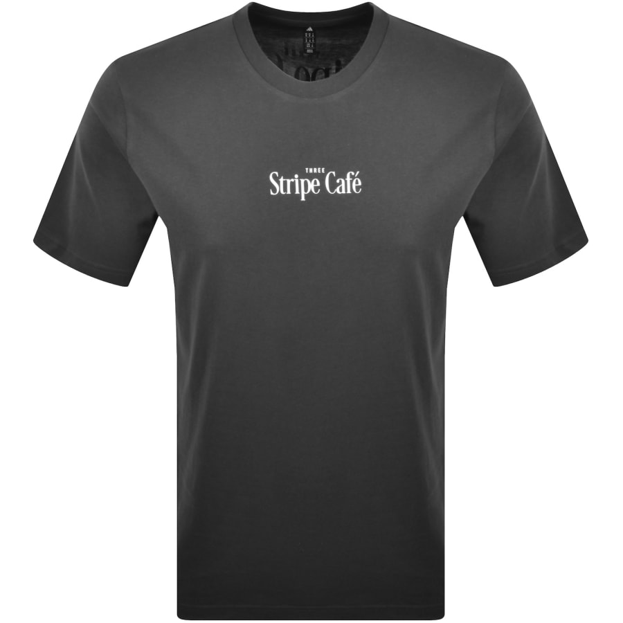 Image number 2 for adidas Sportswear Donut Box T Shirt Grey