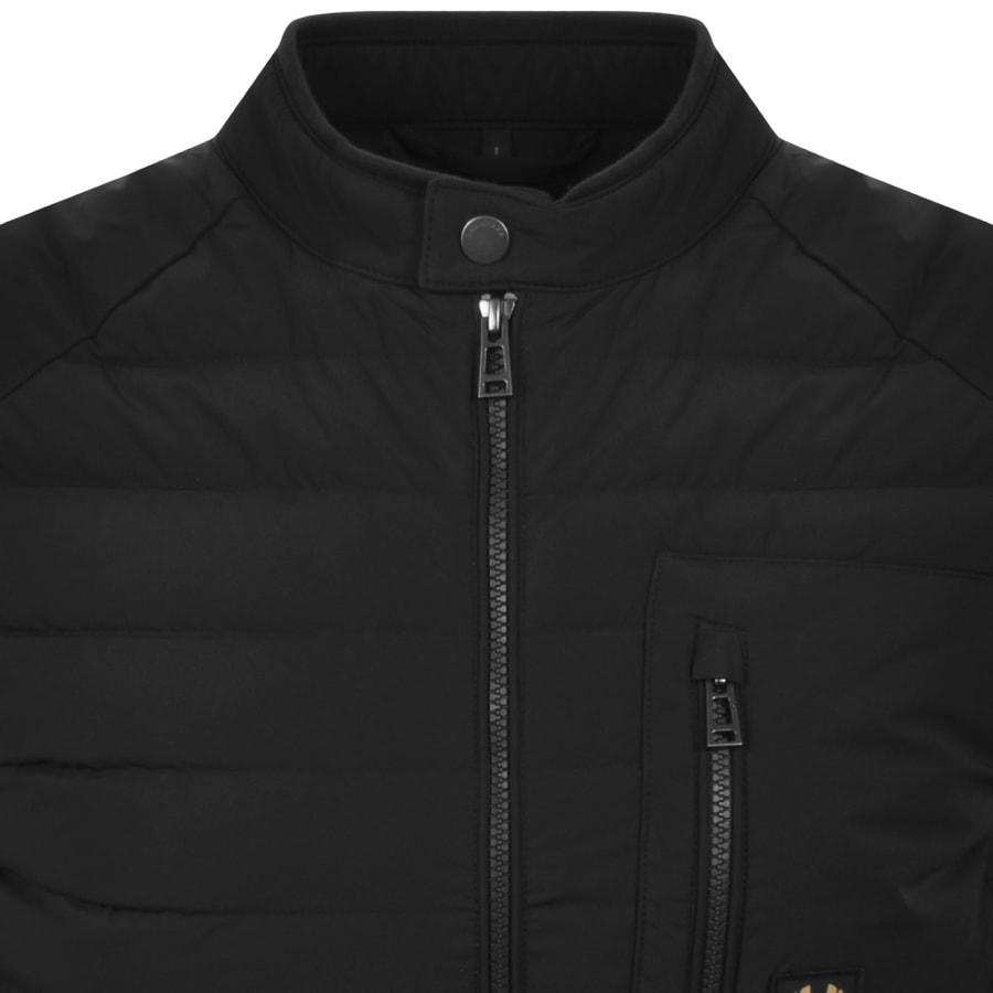 Image number 2 for Belstaff Chassis Padded Gilet Black
