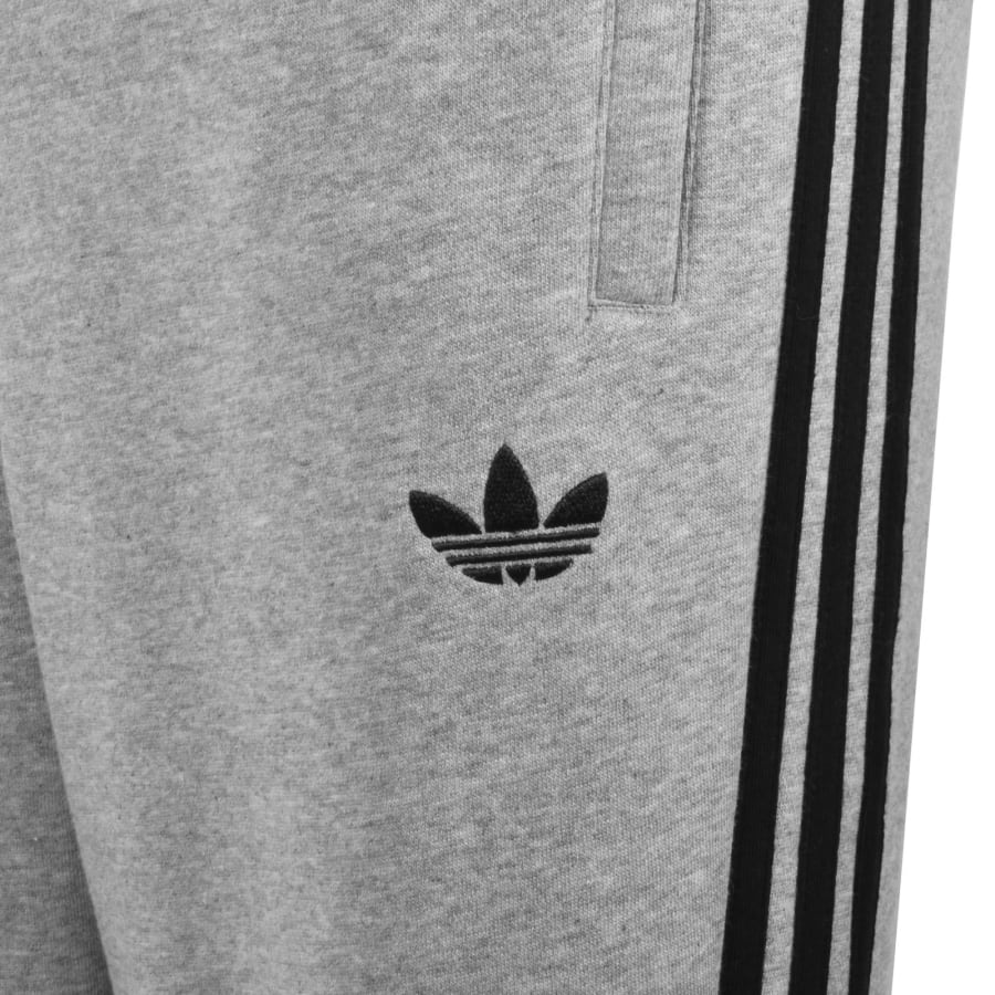 Image number 4 for adidas Originals 3 Stripes Joggers Grey