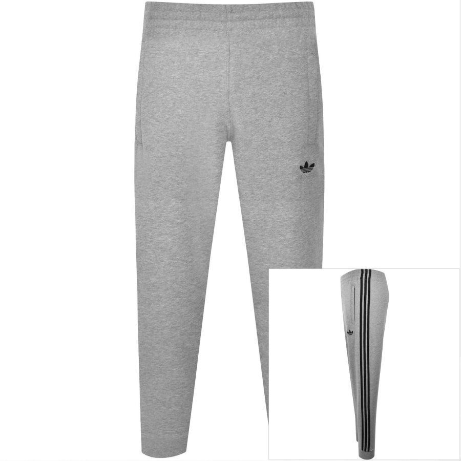 Image number 1 for adidas Originals 3 Stripes Joggers Grey