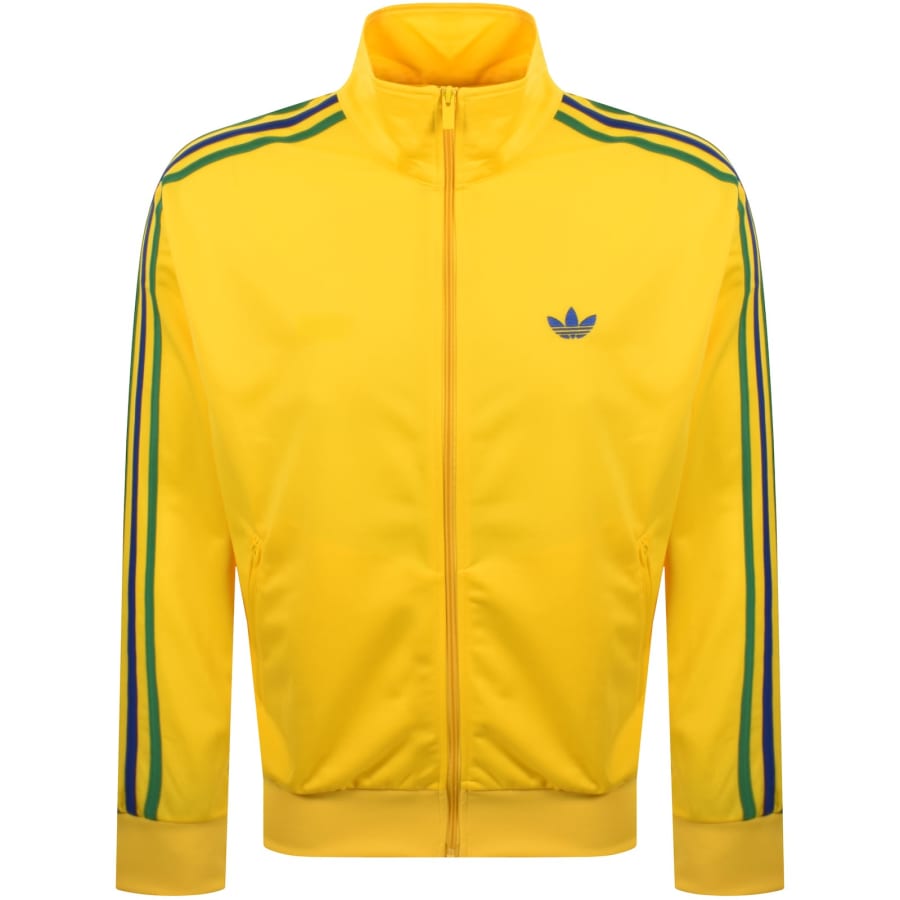Image number 1 for adidas Originals Firebird Track Top Yellow