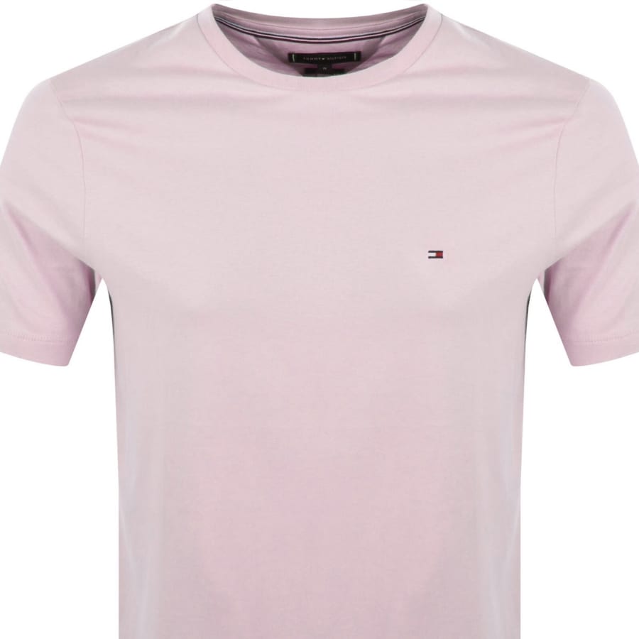 Image number 2 for Tommy Hilfiger Essential Solid T Shirt Pink
