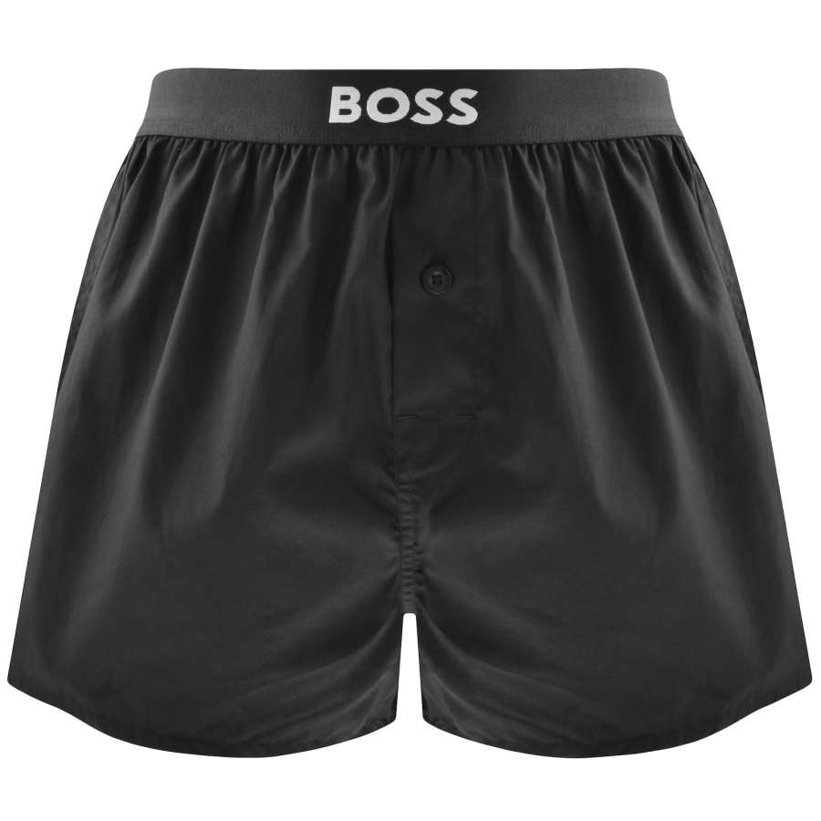 Image number 2 for BOSS Underwear 2 Pack Boxer Shorts Black