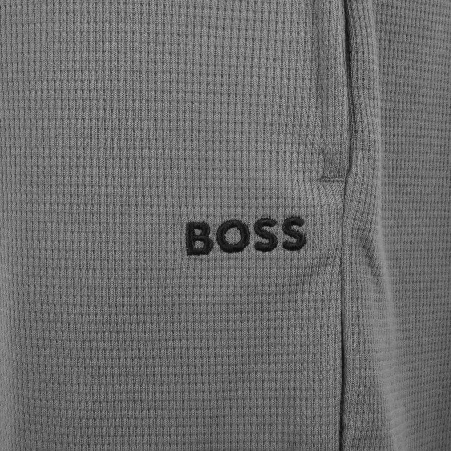 Image number 4 for BOSS Waffle Shorts Grey