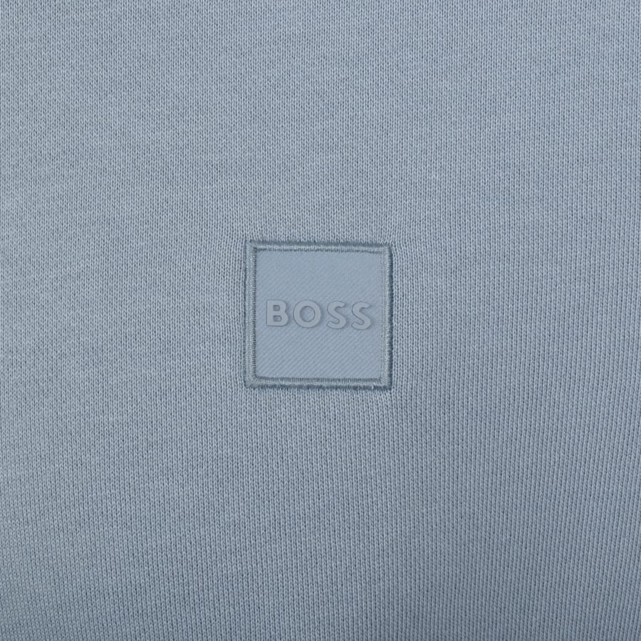Image number 3 for BOSS Westart Sweatshirt Light Blue