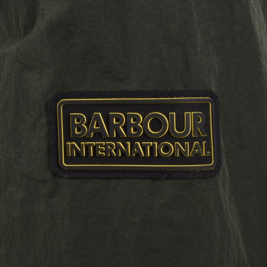 Image number 3 for Barbour International Inline Overshirt Green